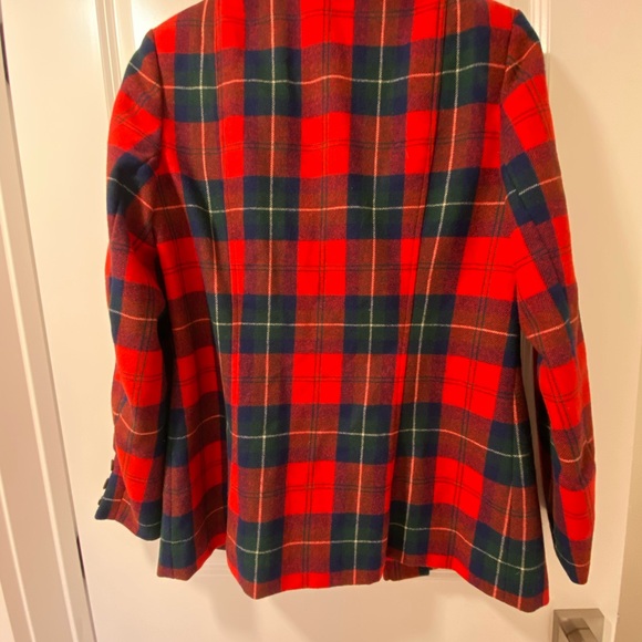 Vintage Pendleton red plaid jacket - Picture 2 of 3